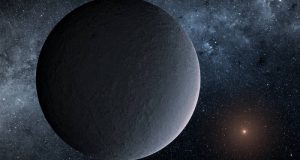 Планета OGLE-2016-BLG-1195Lb в представлении художника.
