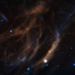 Телескоп «Хаббл» показал волокна газа космического пузыря Sh2-308