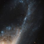 Телескоп «Хаббл» показал «умирающую» галактику