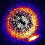 Космический телескоп «Хаббл» увидел «галактику-паразита»
