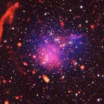Астрономы наблюдают столкновение скоплений галактик