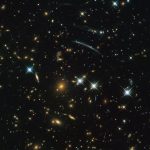 Получен прекрасный снимок гигантского галактического кластера