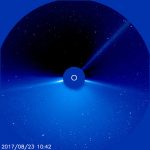 СМИ: Спутник SOHO сделал очень странные снимки Солнца и отключился