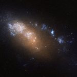 Телескоп «Хаббл» показал дважды открытую галактику
